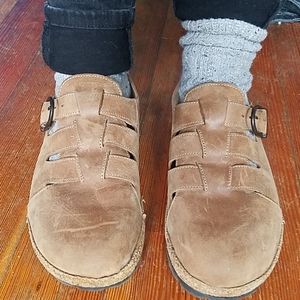 Haflinger Fisherman clogs